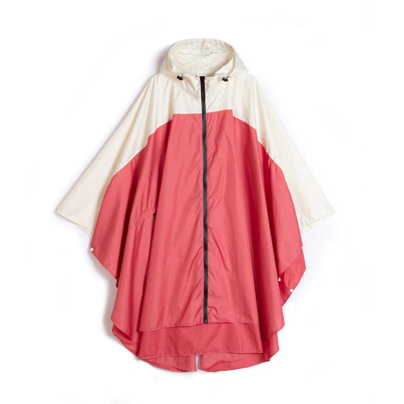 日韩时尚轻薄雨披防水拉链斗篷雨衣男女户外骑行成人披风定制外贸