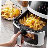 8L English air fryer oven Oil free Airfryer touch screen 5L thumbnail 6