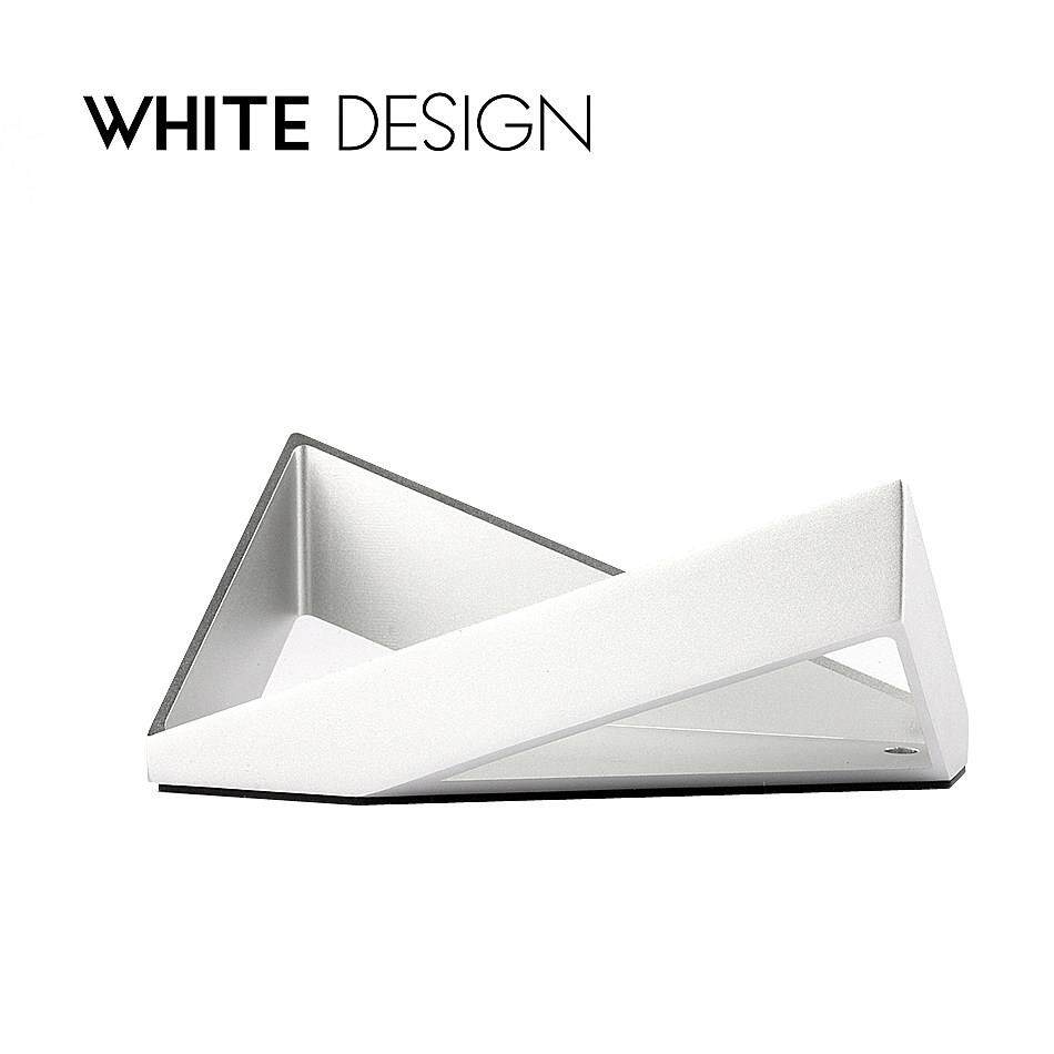 White Design创意铝合金名片盒桌面摆件高档金属礼品设计名片收纳