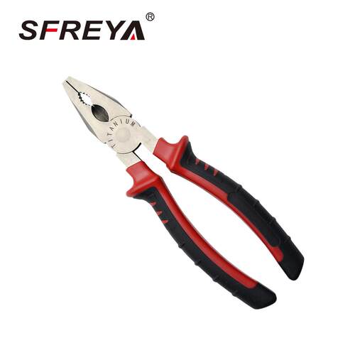 SFREYA T1040 钛合金德式克丝钳 无磁钛合金工具 耐腐蚀轻质钳