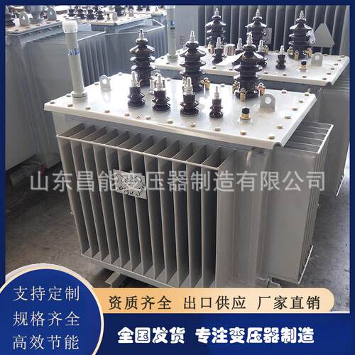S22油浸式变压器S22-630KVA电力变压器10KV高压变压器一级能效