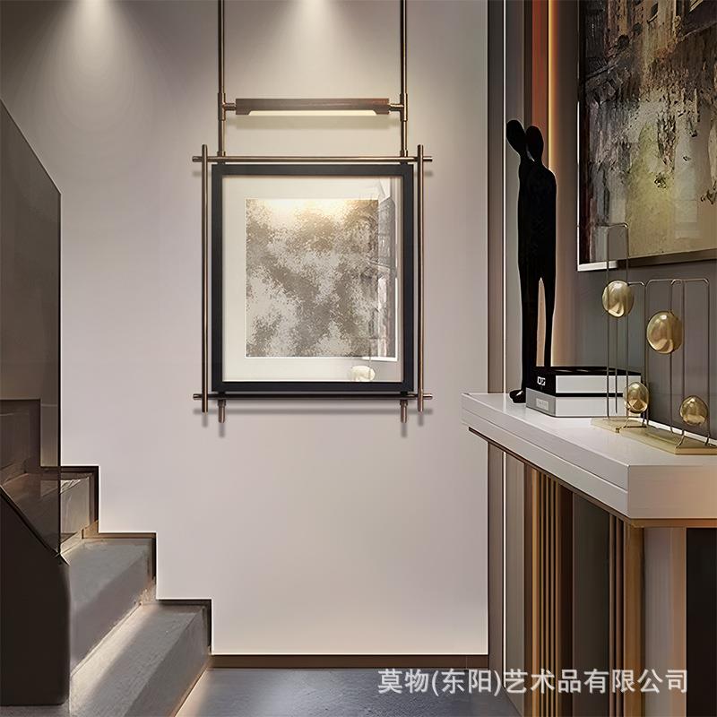 莫物工艺装饰画来图装置画立体实物画高端大型酒店工程单商业场景
