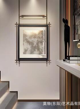 莫物工艺装饰画来图装置画立体实物画高端大型酒店工程单商业场景