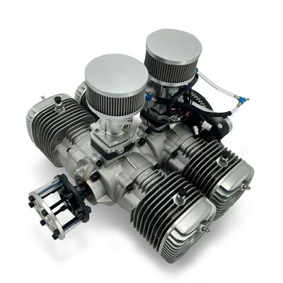 ngh工业级航空汽油发动机GTF550-EFI/550cc四缸水平对置二冲程汽