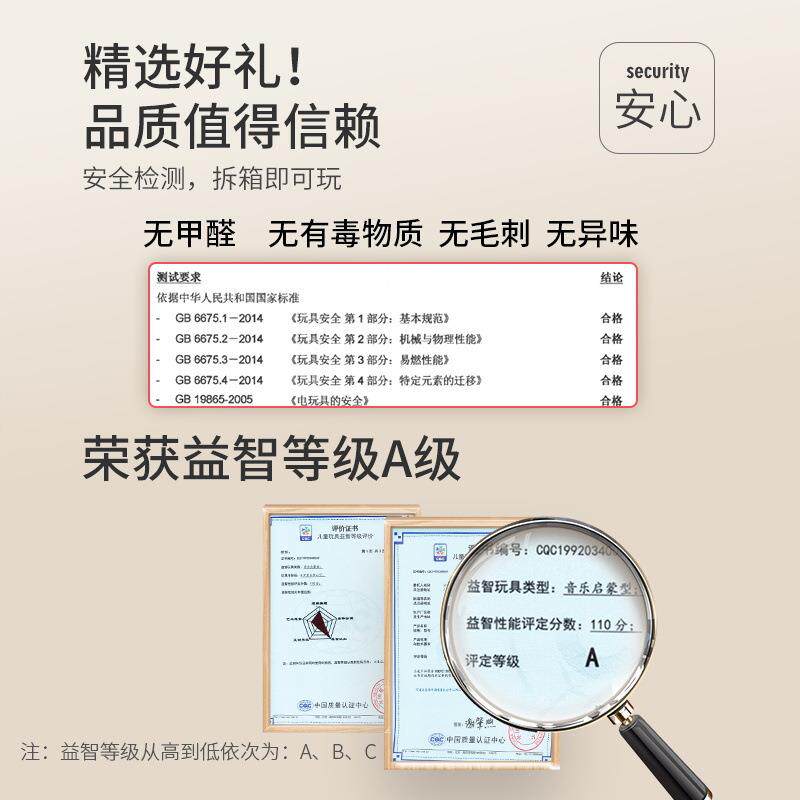 儿童钢琴玩具可弹奏电子琴带话筒生日礼物音乐亲子互动启蒙乐器