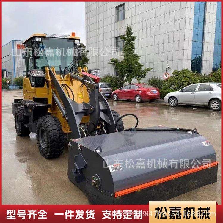 全封闭式扫地车环保清扫设备装载机叉车加装清扫车公路扫地机滚刷