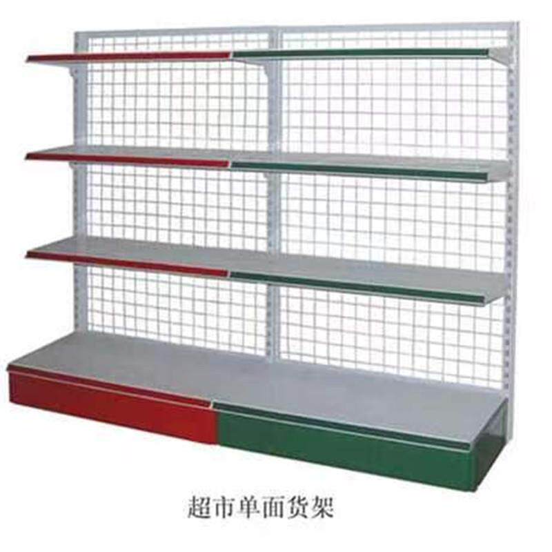 背网超市货架轻型便利店货架简约单面小商店用厂家直销美观耐用好