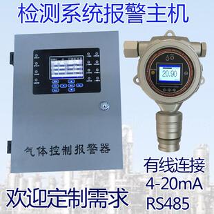 固定式HCN气体报警装置氰化氢在线检测仪浓度控制器