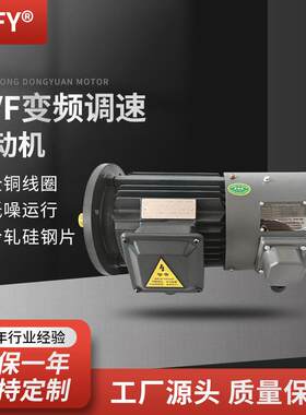 YVP/YVF3-250M-4极变频调速电动机55W380V立式卧式电机