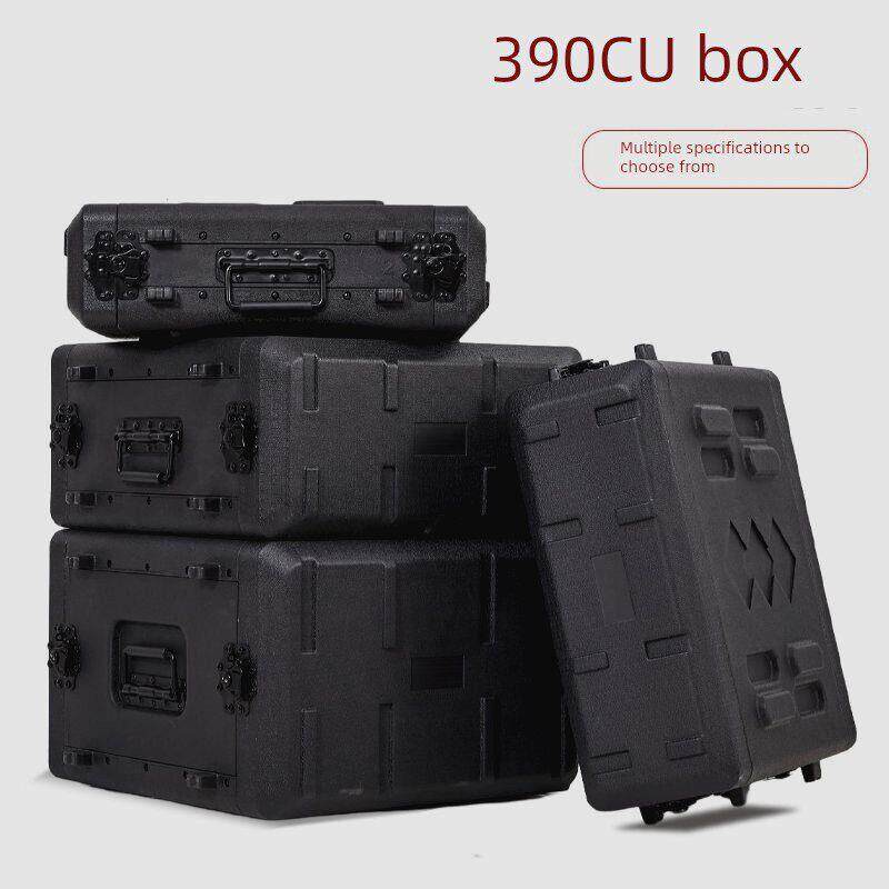 PE塑料航空箱机柜舞台音响设备功放接收器无线麦克风话筒收纳功放