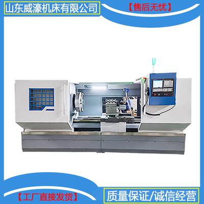 厂家现货K6180数控车床四工位刀架大孔径螺纹金属切削稳定性好