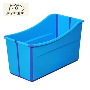 狗狗洗澡盆宠物专用可折叠浴盆泡澡浴缸大型犬金毛法斗泰迪浴桶池