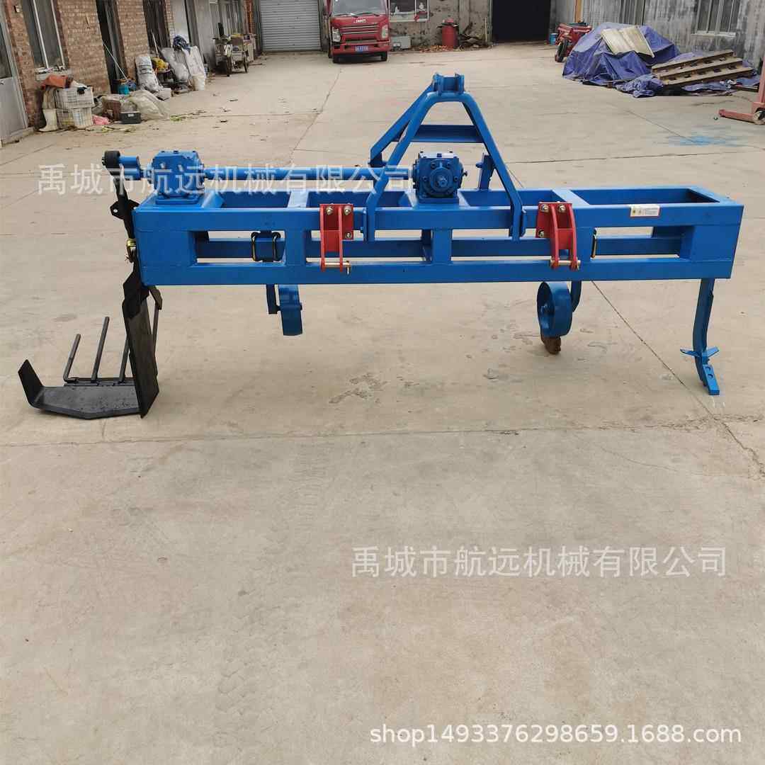 大型的树苗起苗机 直径1-6公分的杨树苗柳树苗苹果樱桃苗挖苗机