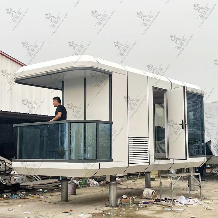 景区规划设计创意网红商铺移动房屋新型打卡科技感酒店太空舱