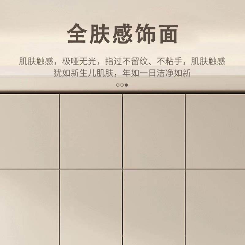 728型意式轻奢约衣柜代简家用卧现室客厅储物收纳肤感小户六八门
