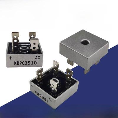 Kbpc整流桥1010/1510/2010/2510 3510/5010平脚方形桥50A1000V