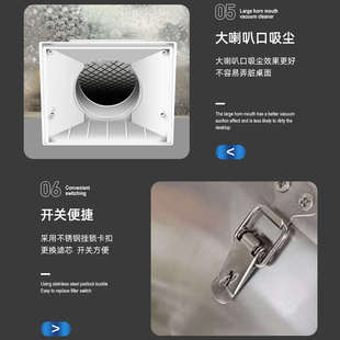 雕刻吸尘箱大功率果绿色吸尘器家用石雕核雕木雕免排气吸尘排气箱