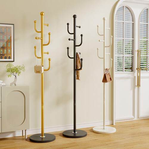 A minimalist luxury home clothing rack, popular for bedrooms