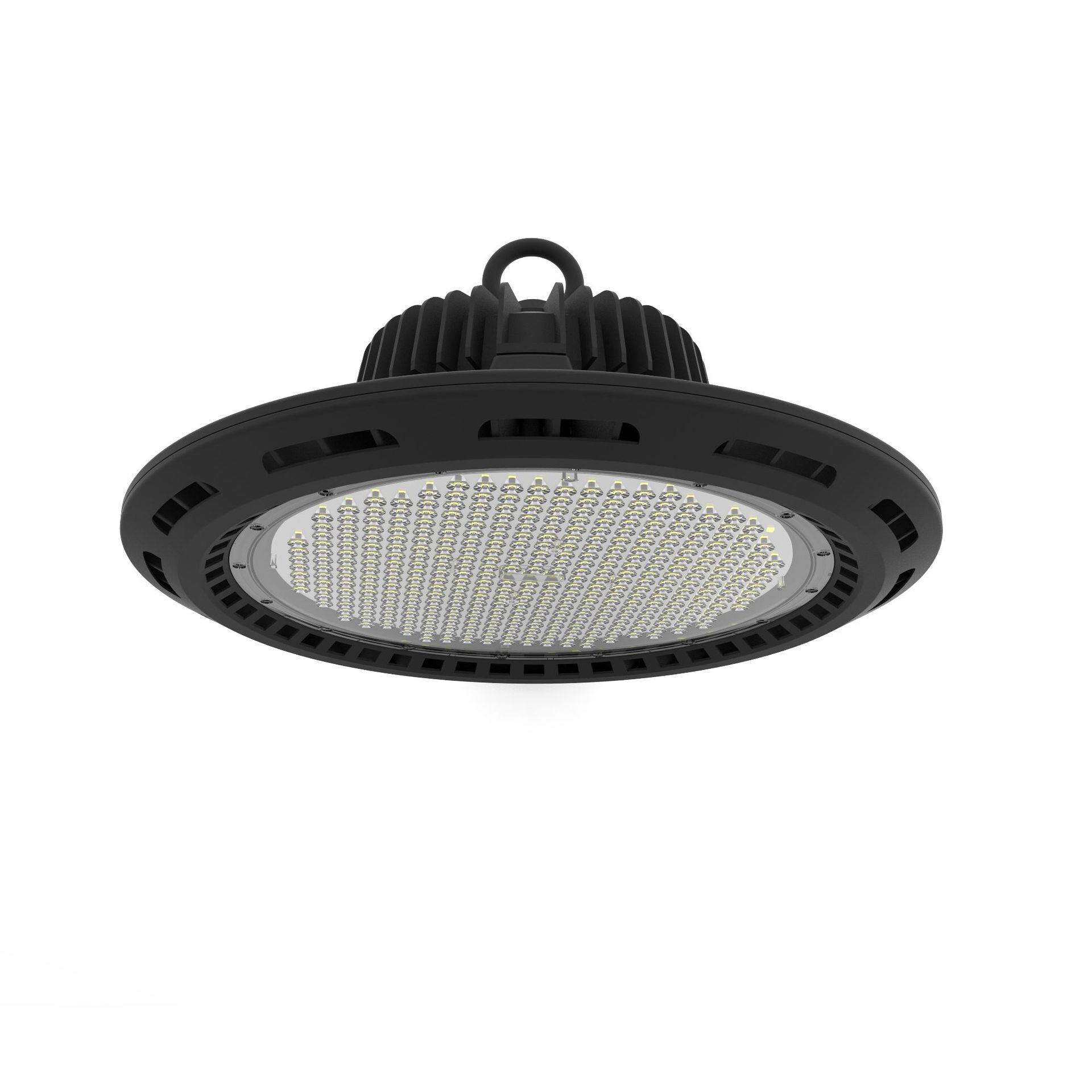 5代鳍片散热LED工矿灯UFO天棚灯吊装灯高光效100-277V240W