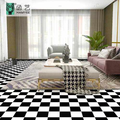 新款直销61自粘pvc地板贴水泥地厨房地砖贴加厚家用地板革卧室地