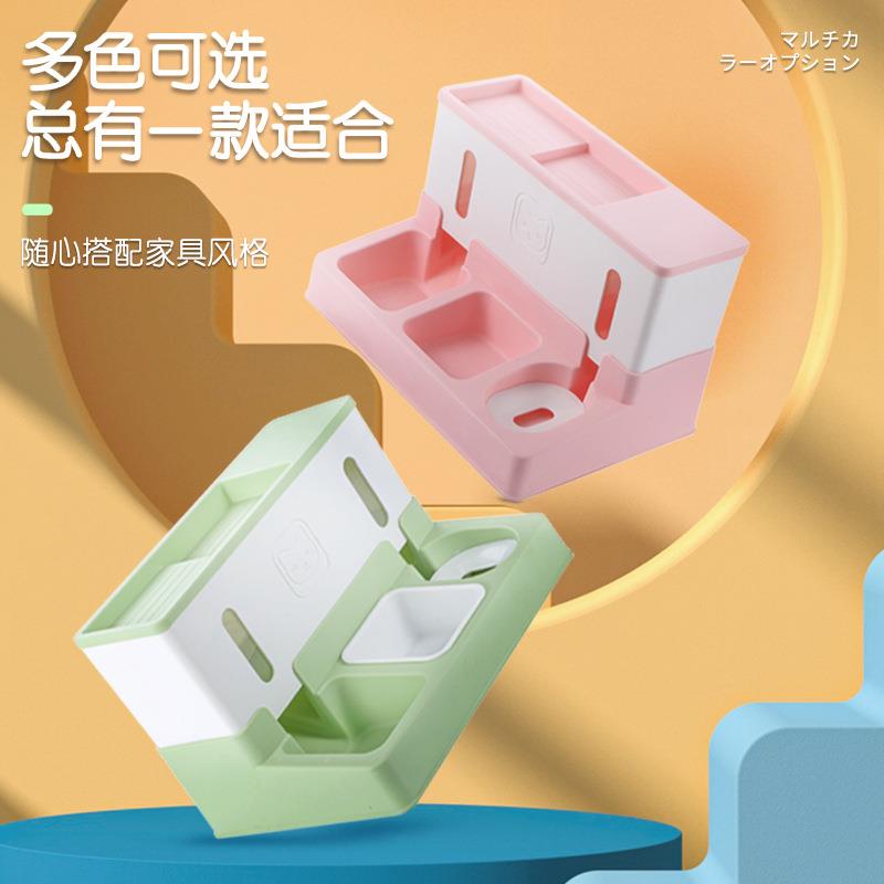 直销新款宠物猫咪自动饮水机狗喂食器喂水器一体狗狗宠物用品包邮
