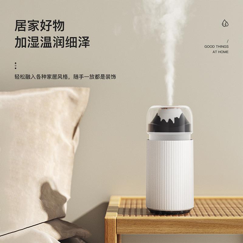 新款直销2026新款usb迷你加湿器家用大雾量补水仪 车载香薰加湿器