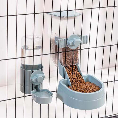 喂鸟食器鸽子自动鸟用饮水器鹦鹉芦丁鸡宠物挂式防撒防溅鸟食盒