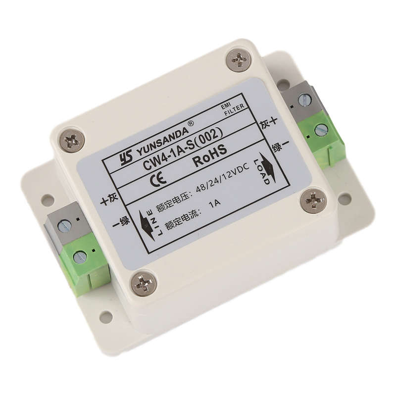 YUNSANDA高压1500V直流电源滤波器12V24V48V CW4L2-6A-S(002) 10A