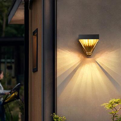 户外壁灯院约轻庭院阳奢简台灯别墅大门室402外花园子过道门口灯