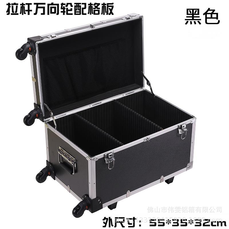拉杆箱铝合金箱仪器箱防潮样品展示铝箱手提箱航空箱登机箱子现货