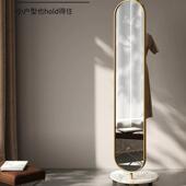 全身落地镜可移镜衣帽架一体镜可旋 转滑网红试衣镜动穿衣镜子轮