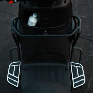 适配九/号电动车Mzmix/NZmix护杠保险杠防摔杠带前置踏板改装配件