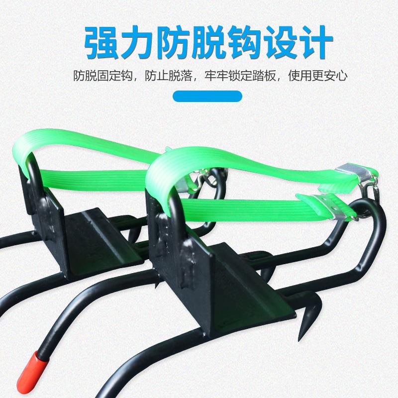 爬树神器脚扎子猫爪上树神器爬树专用工具多功能防滑爬树脚扣鞋