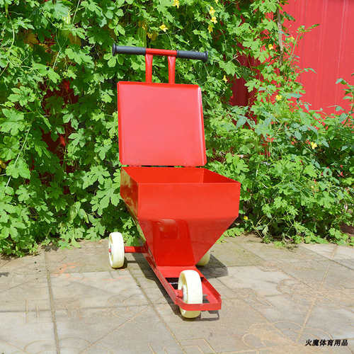 足球场施工道路石灰学校洒器操场手推厂家批发车工划线地线警示灰