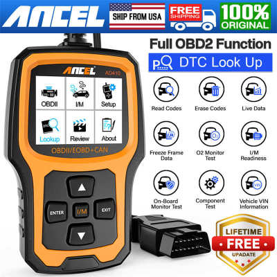 Ancel AD410 OBD2 Diagnostic Tool Automotive Scanner