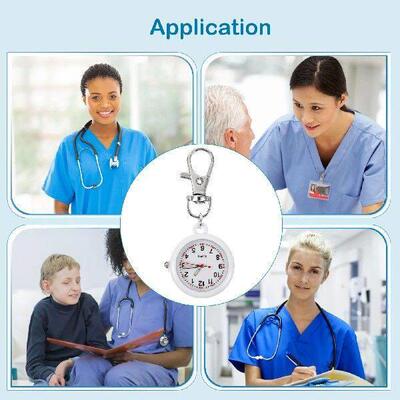 Nurse Clip-on Portable Pocket White Hook Design Student