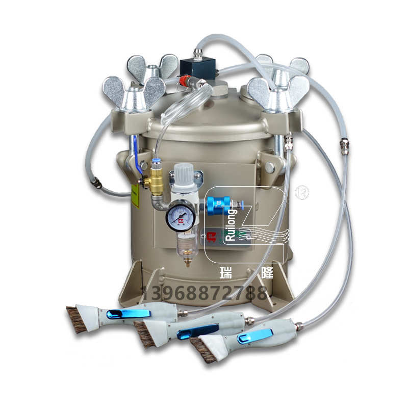瑞隆10L刷胶机胶水机补胶机鞋厂半自动小型气动鞋机胶水机上胶机