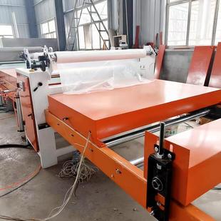 饰墙板覆膜机 冷热胶滚涂装 2400 1220大板全自动贴面机广源推荐