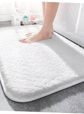 Bathroom Super Thick Fluff Fiber Bath Mat Shower Room Rugs M