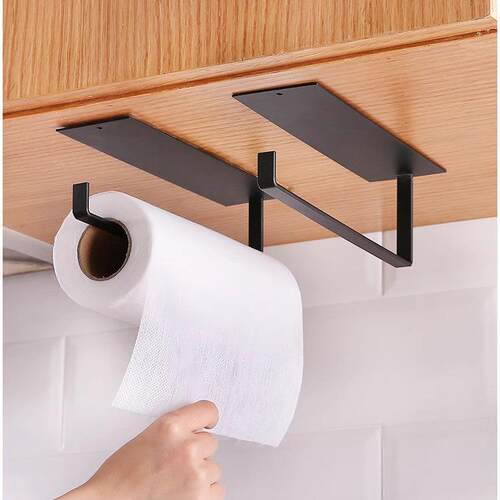No-drill paper towel holder, self-adhesive no-drill roll pap