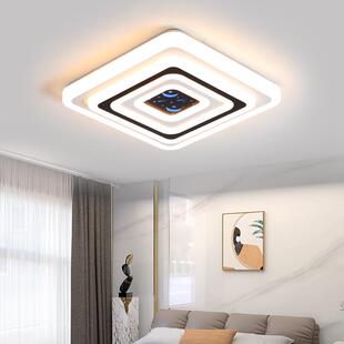 LED客厅灯现代简约大气长方形吸顶灯超薄卧室灯餐厅大厅房间灯具