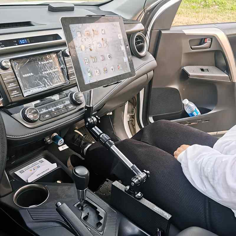 车载平板电脑支架主副驾车后座椅缝隙ipad多功能手机通用导航支架