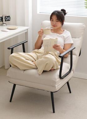 折叠躺椅办公室可躺午休椅家用阳台休闲懒人沙发午睡靠背电脑椅子