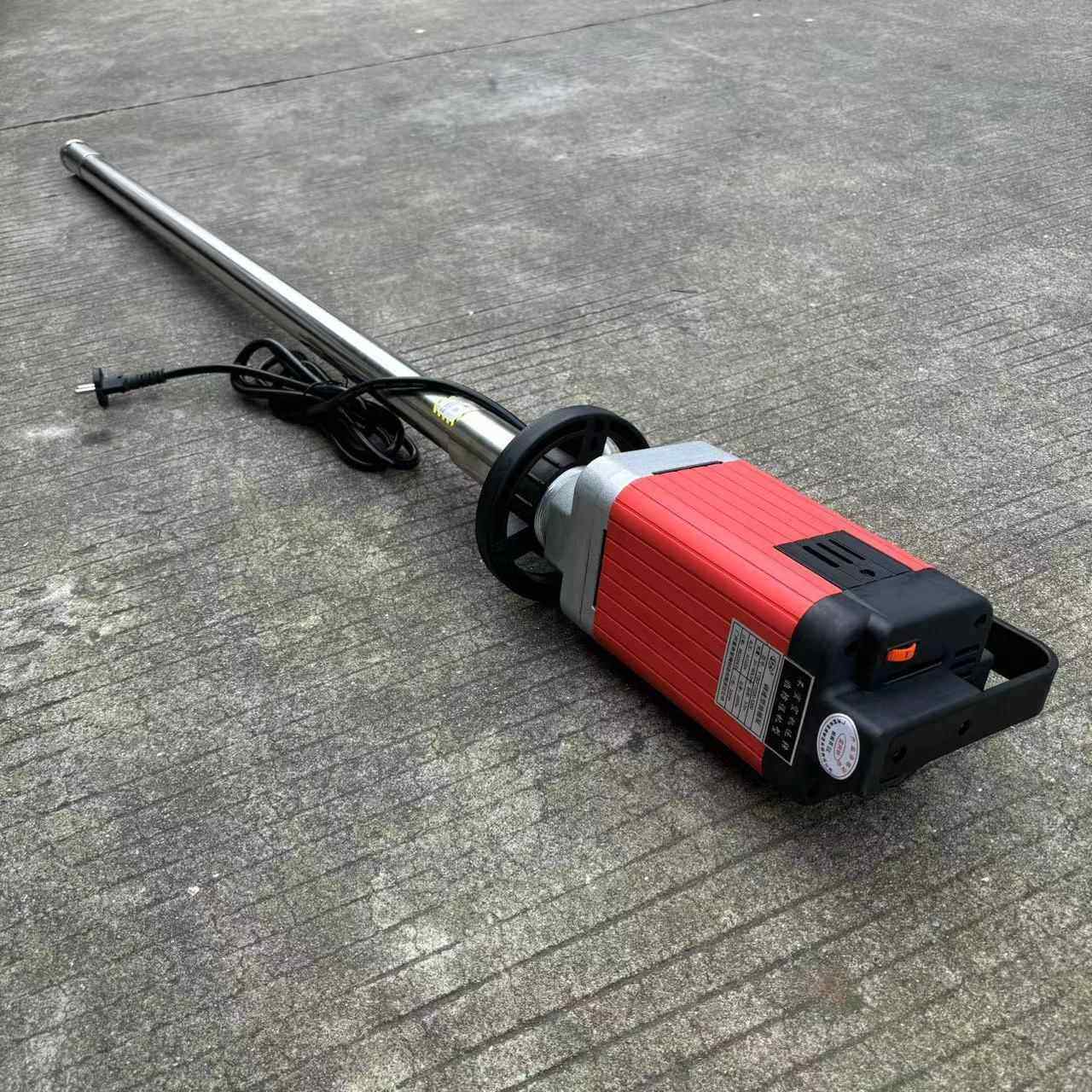 高粘度脂油桶泵180W0手提电动抽油IOG泵胶树水磺酸插桶抽液泵