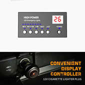 后挡风玻璃甲板灯新款 危险内部前 安全闪烁警告 32LED紧急频闪