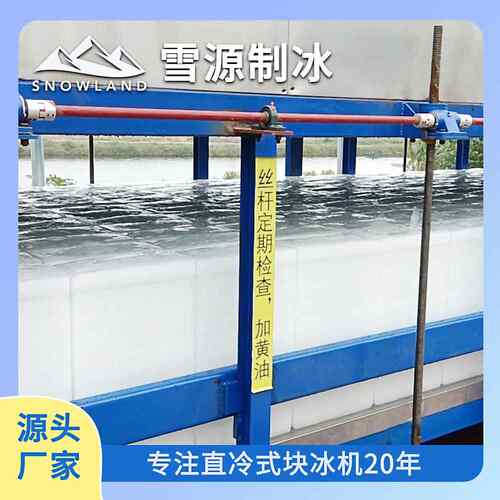 雪源snowland40吨大型直冷块冰机渔业加工专用低耗电