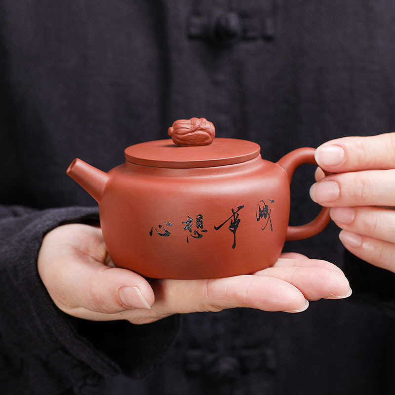 原矿紫砂壶单壶朱泥小容量小品家用功夫茶具手工百财泡茶壶厂家,餐饮具,茶壶,淘宝优惠券,粉丝福利购,淘宝优惠卷