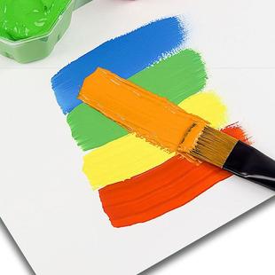 24用粉色果冻水颜料丙烯颜料套装 初学美生专绘画771工具送画术笔