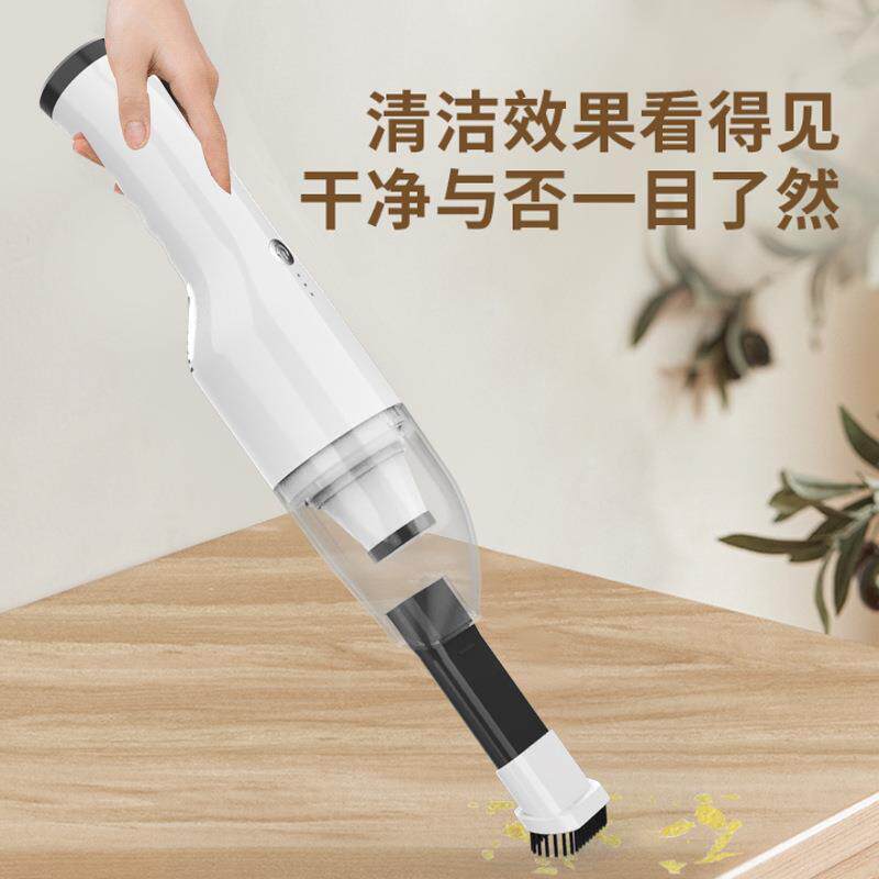 新款车载吸尘器家车两用大功率迷你无线吸尘器手持无刷便携除螨仪