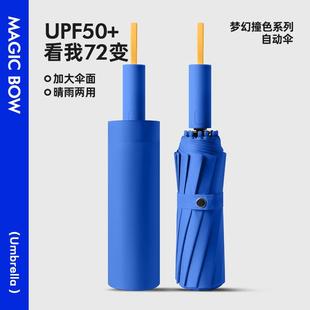 叠 加强折 备防风 男士 高档72骨全自动女 遮阳伞伞 风雨兼